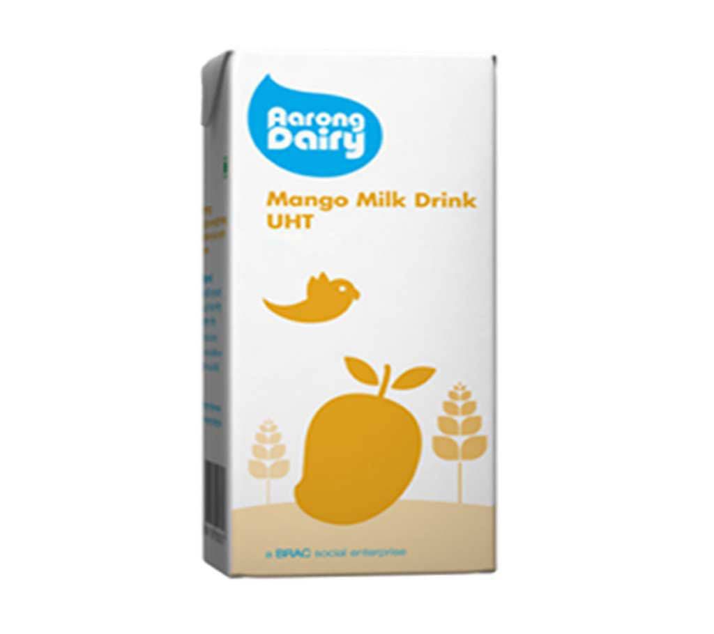 AARONG UHT Mango Milk Tretra Pack 200ml - 16 - AARONG-323271