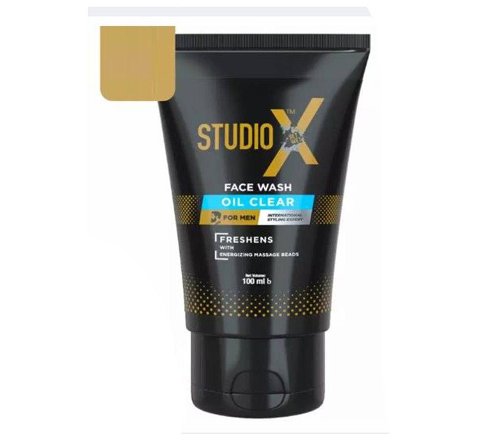 Studio X Oil Clear Facewash for Men 50ml - ASD - 88- 7MARICO-310519