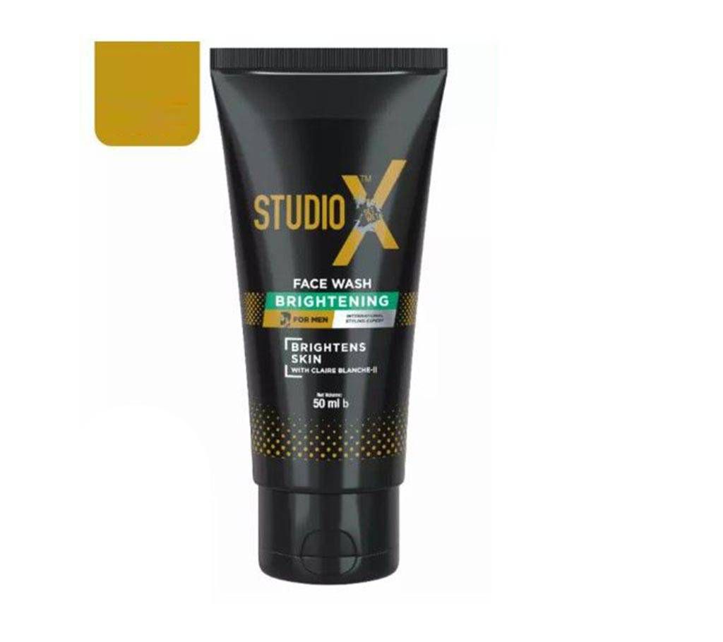 Studio X Brightening Facewash for Men 50ml - ASD - 72- 7MARICO-310511