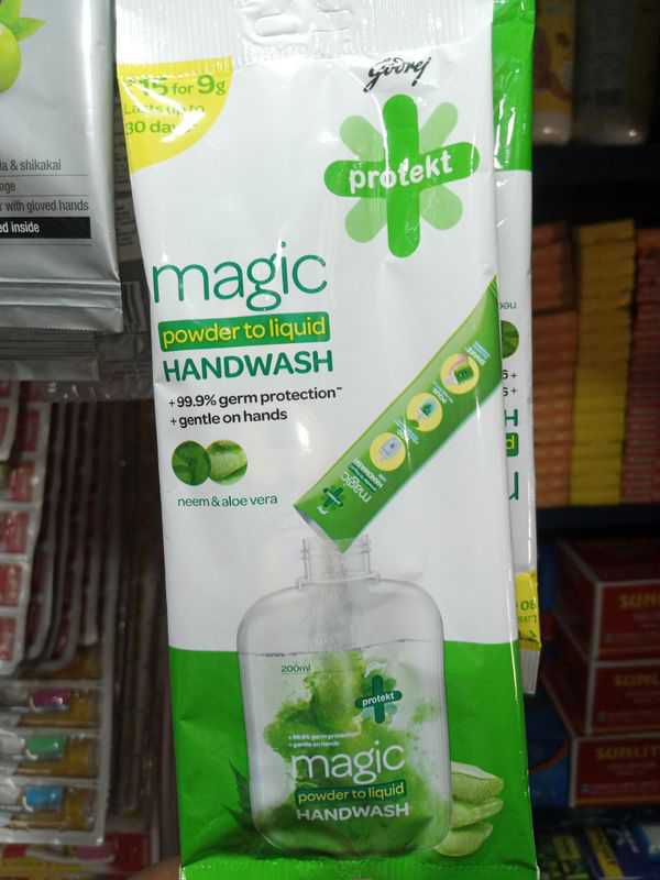 Magic Hand Wash.