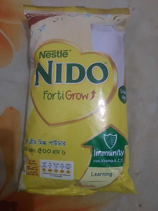 Nestle nido fortigrow 500 gm (poly) baby milk