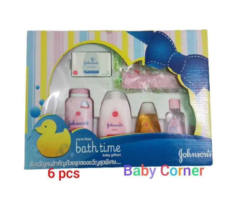 Johnson's baby set 6 pc bath time