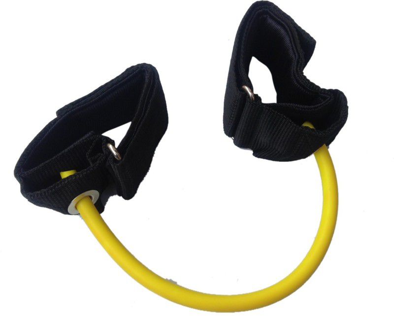 Sahni Sports Leg Toning Tube Light / Lateral Stepper Resistance Tube  (Yellow, Black)