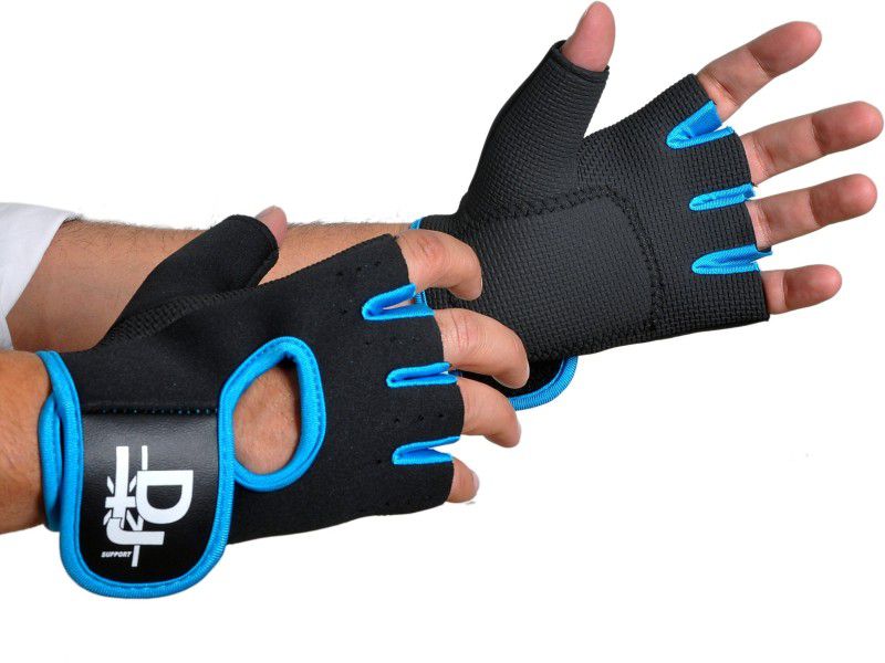 DJ Support #613 Gym & Fitness Gloves  (Black)