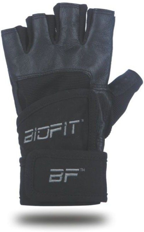 BIOFIT Classic Wrist Wrap Gloves - 1110 Gym & Fitness Gloves  (Black)