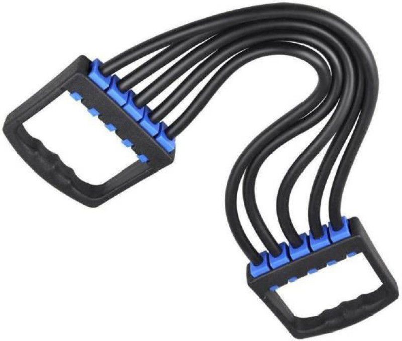 whinsy Ropes for Chest Developing and Expanding Resistance Resistance Tube  (Multicolor)