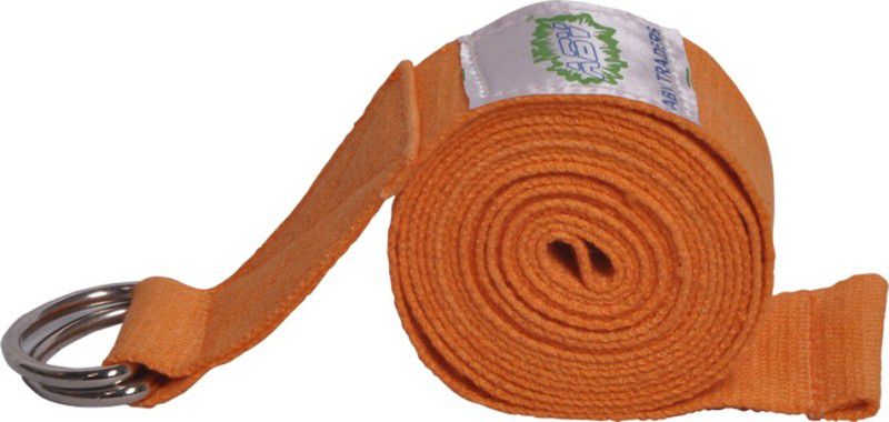 ABV ABVYOYOL Cotton Yoga Strap  (Orange)