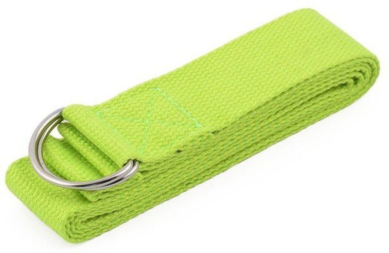 Ipop Retail 6 Green Cotton Yoga Strap  (Green)