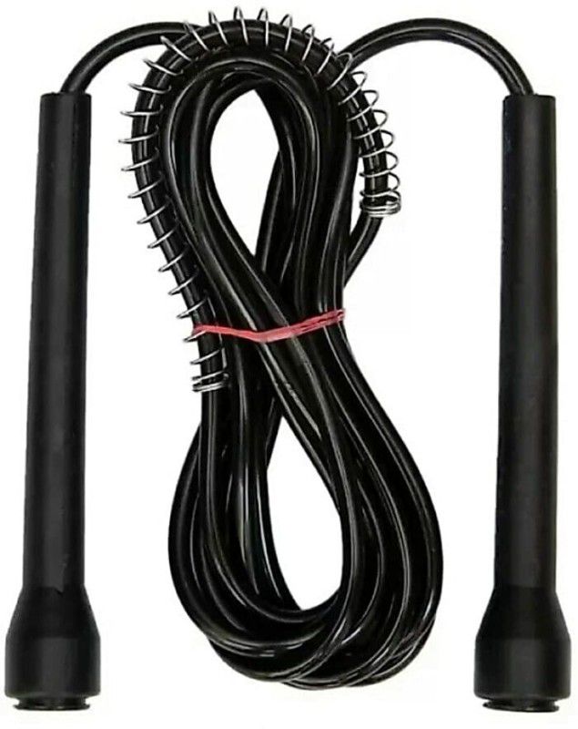 FLEX N FIT Skipping Rope Freestyle Skipping Rope  (Black, Length: 275 cm)