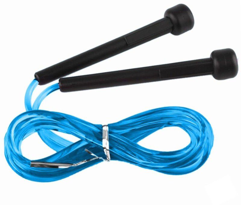 kidsgyor jumping rope for boys Skipping Rope for men & women jump rope for kids Blue 1pc Speed Skipping Rope  (Length: 273 cm)