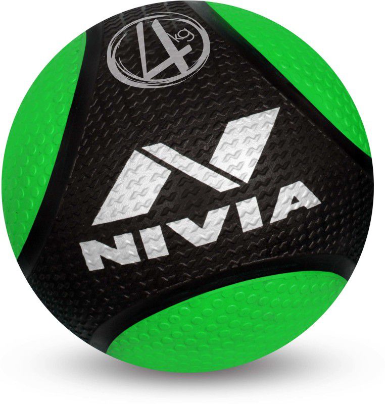 NIVIA Soft medicine ball Medicine Ball  (Weight: 4 kg, Green)