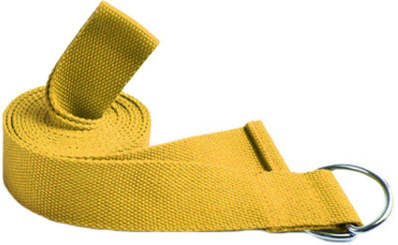 Ipop Retail TBYF Cotton Yoga Strap  (Yellow)