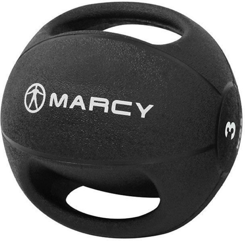 Marcy Dual Grip Medicine Ball  (Weight: 3 kg, Black)