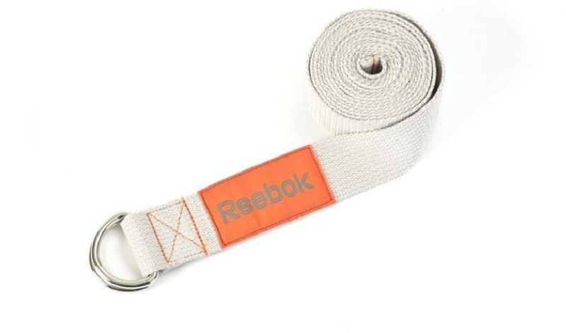 REEBOK RSYG-10023 Cotton, Polyester Yoga Strap  (White)