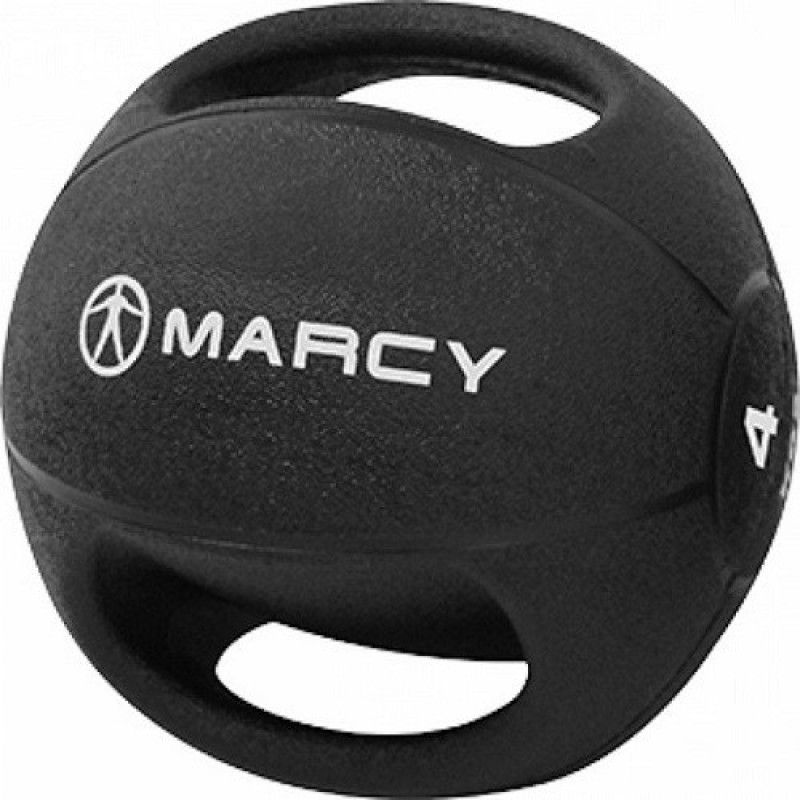Marcy Dual Grip Medicine Ball  (Weight: 4 kg, Black)