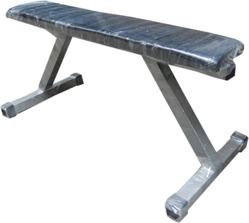 SPIRO Flat Fix ( With 175 Kg. Holding Capacity ) Multipurpose Fitness Bench