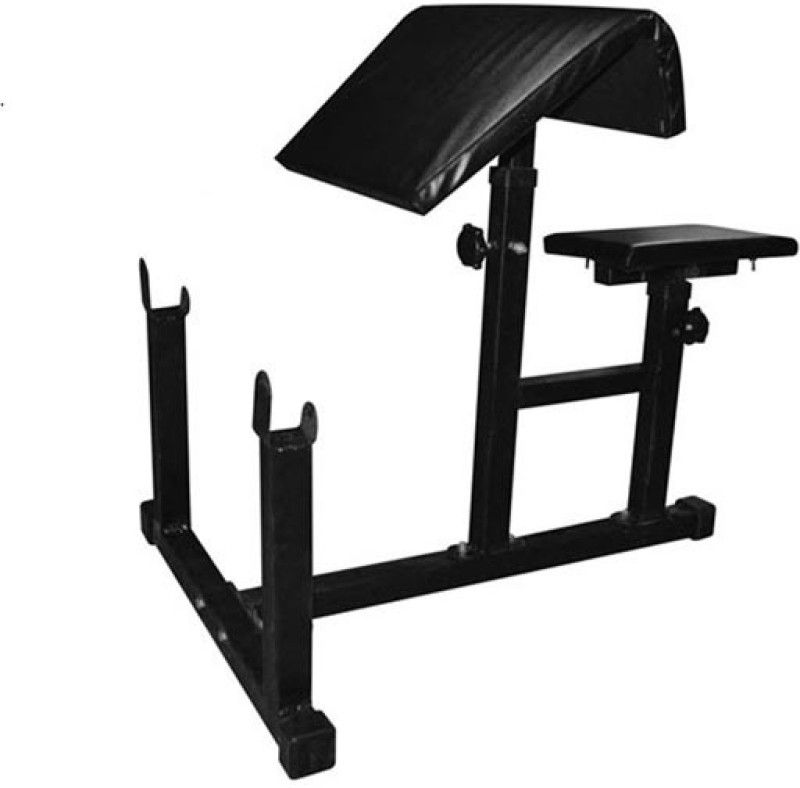 HEALTH FIT INDIA Preacher Bench ( With 90 Kg. Holding Capacity ) Multipurpose Fitness Bench