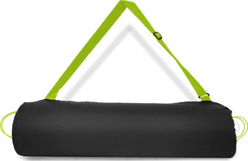 PANCHTATAVA Toffy Black Neon Dori Lock Useful Yoga Mat COVER ONLY For Men & Women  (Black, Sling Bag)