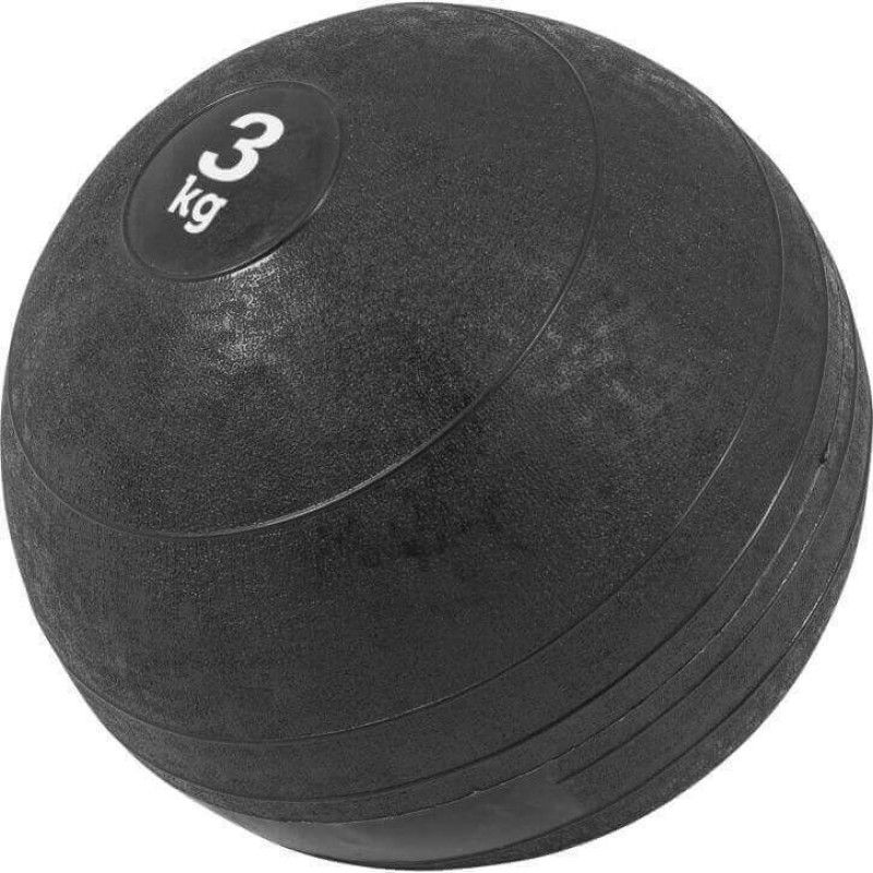 Forgesy B07PLZGCHP Medicine Ball  (Weight: 3 kg, Black)