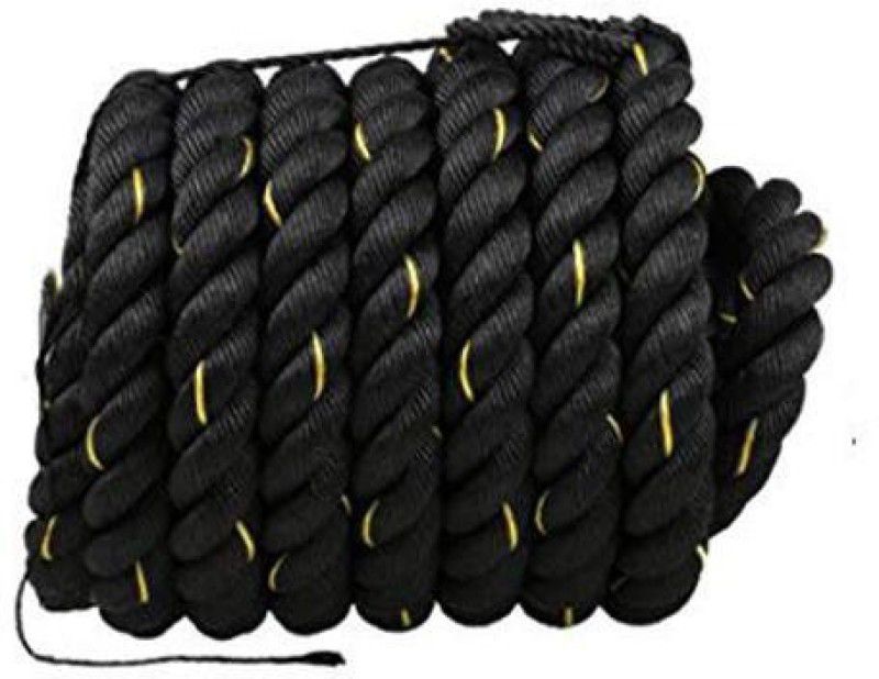 Tinax Battle Rope 38mm Thickness Exercise & Fitness Equipment Rope (30Meters - 38mm) Battle Rope  (Length: 98.42 ft, Weight: 1 kg, Thickness: 1.49 inch)