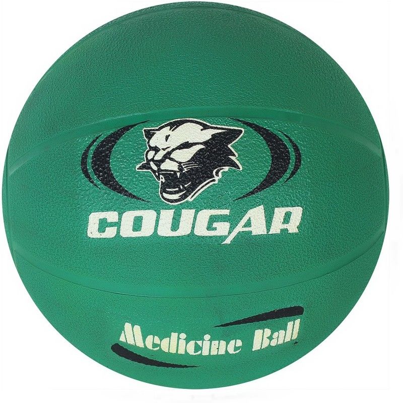 COUGAR Medicine Ball, Medicine Ball Workouts, 7kg Champion Medicine Ball, Rubber Molded Medicine Ball  (Weight: 7 kg, Green)