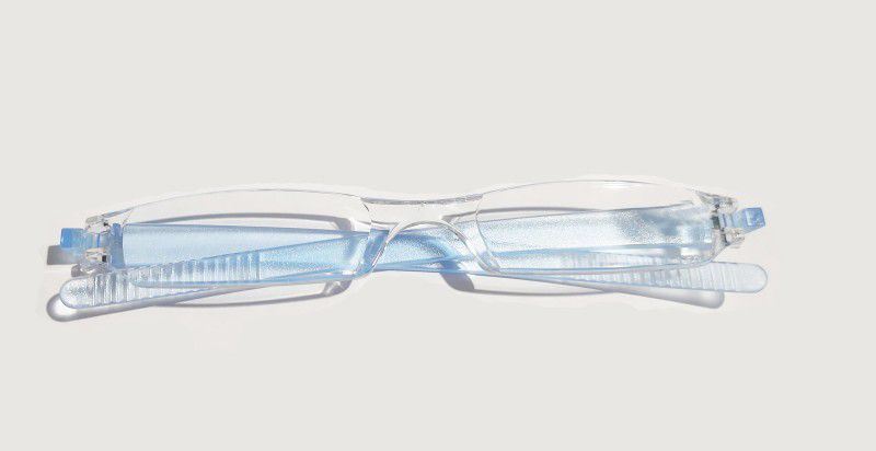 Rimless (+1.50) Rectangle Anti Glare Reading Glass For Men & Women  (130 mm)