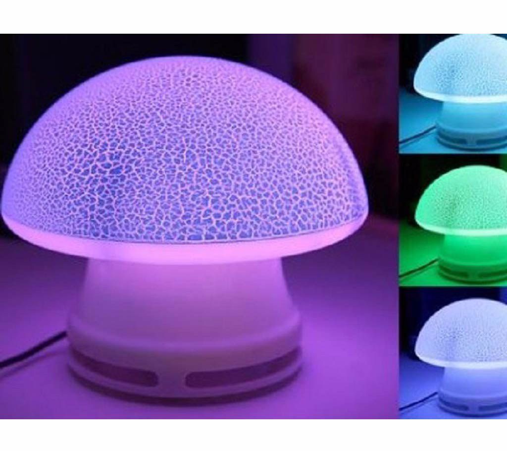 USB Mushroom LED Light with Speaker