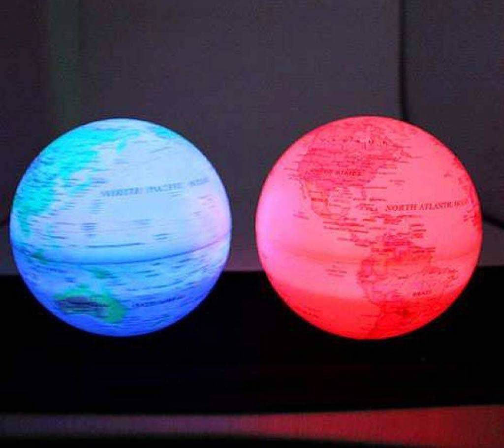 Color Changing Magic Magnatic Rotating Globe
