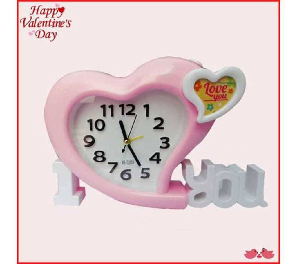 sweet love alarm clock and gift box combo 