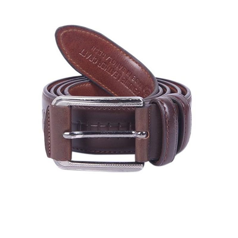 Brown PU Leather Belt For Men