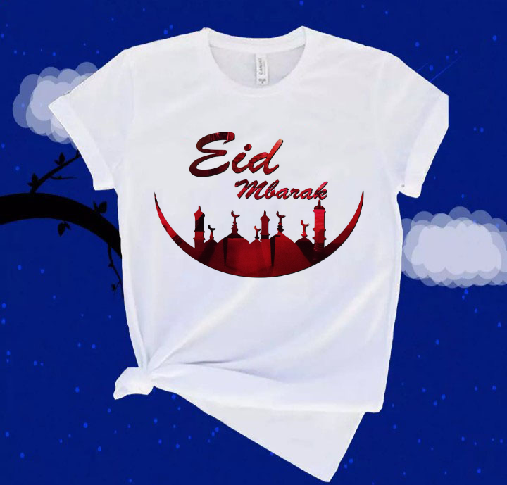 Eid Speacial White T-Shirt For Boys