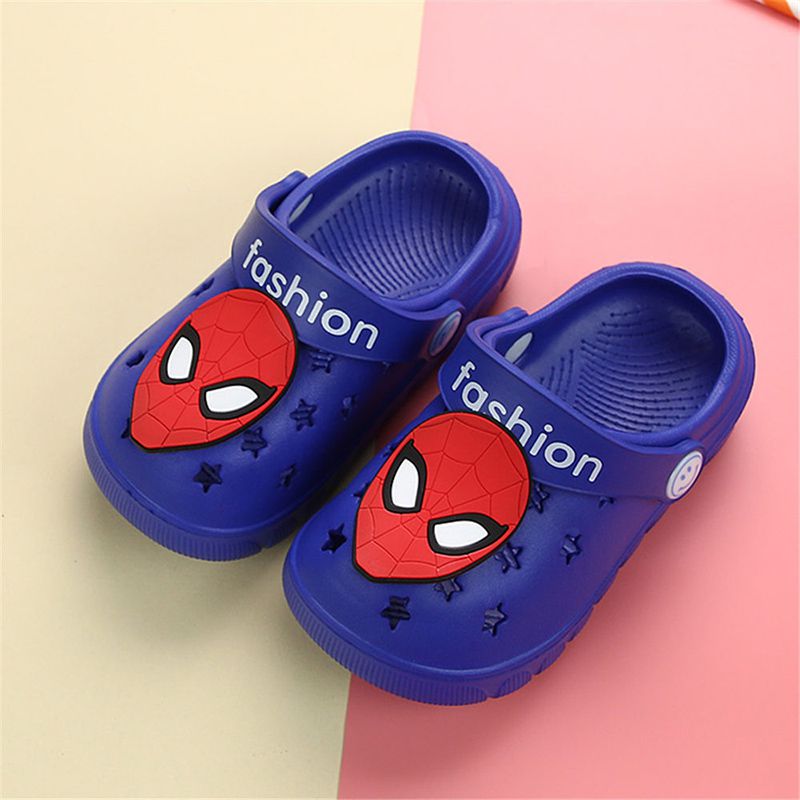 Summer Kids Cute Garden Shoes Closed Toe Cartoon Sandals Casual Slipper Flat Shoes