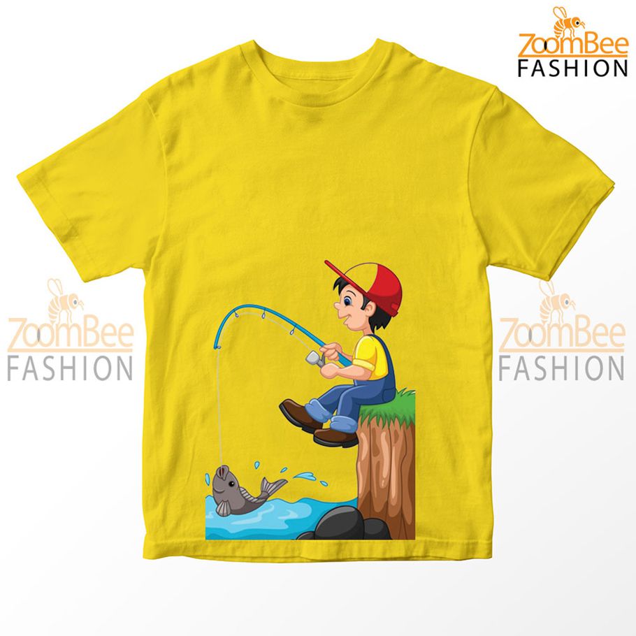 Fishing Shirts for Boys multicolor kid t shirt