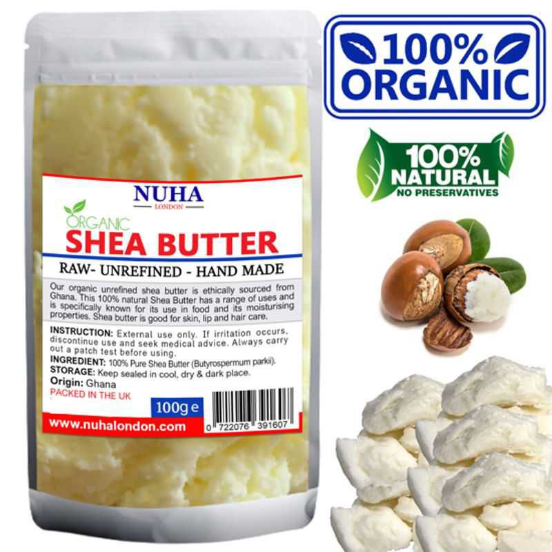 Nuha Organic Shea Butter 100g