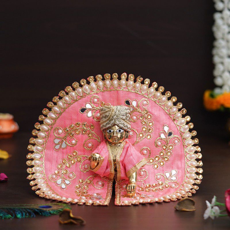 eCraftIndia Laddu Gopal Dress  (Cotton)