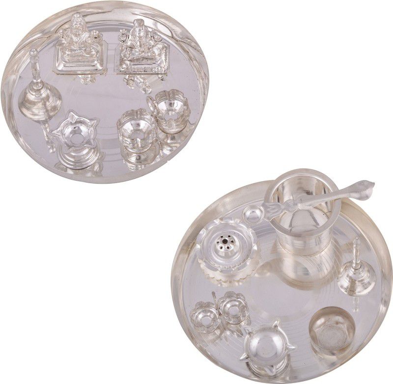 Empire Gift Silver Plated  (14 Pieces, Silver)