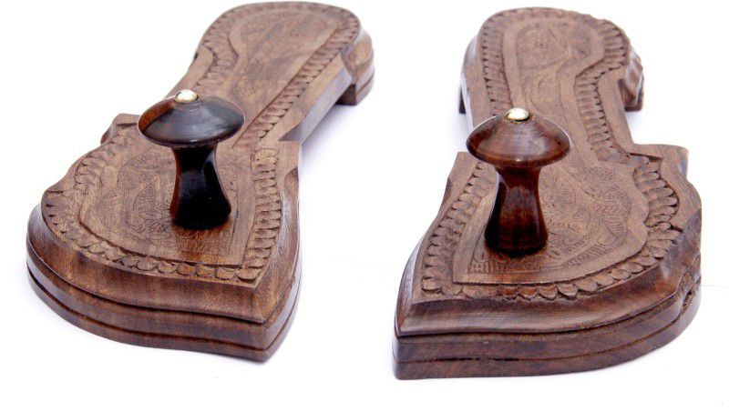 Lifetime krishana Religious Footprint  (Wooden)