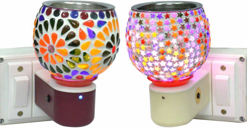 InfraHive Steel, Plastic, Borosilicate Glass, Ceramic Incense Holder Set  (Multicolor)