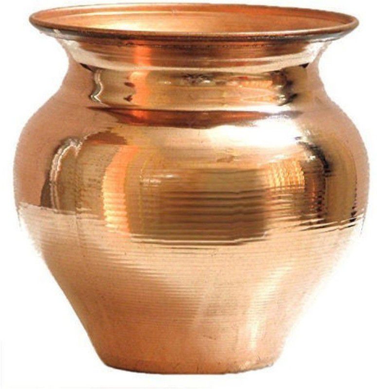 Shiv COPPER POOJA KALASH 750 ML CAPACITY Copper Kalash  (Gold)