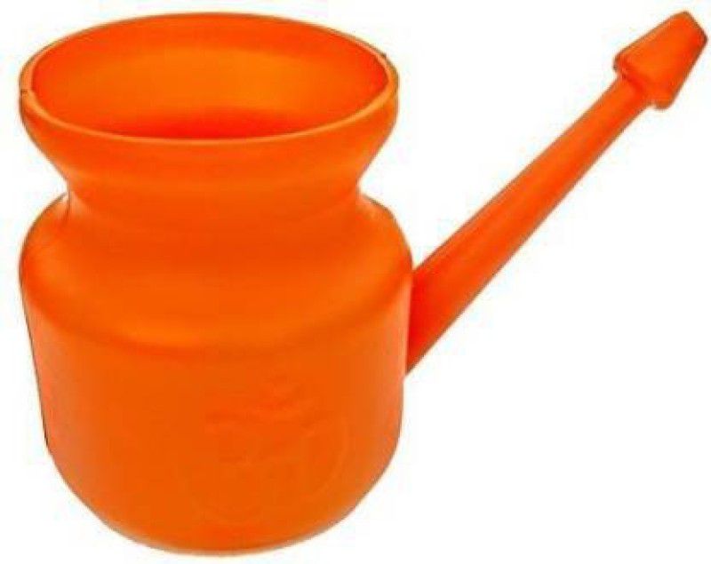 JMWDO Plastic Orange Neti Pot  (500 ml)