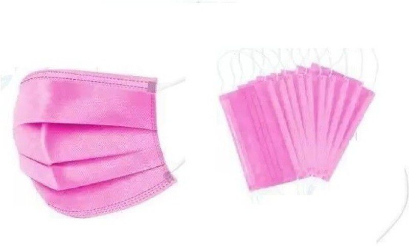 Ark9999 Mask Pink 3Ply 3 Layers Pack of 50 B3