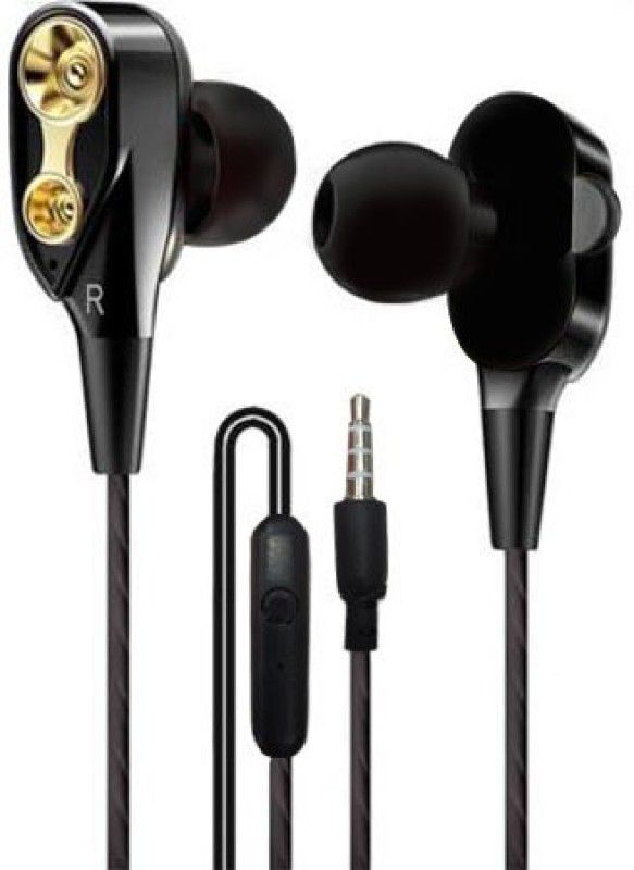 KAWL _KAEP301_High Bass With Dual Drive Stereo Sound Wired Headset