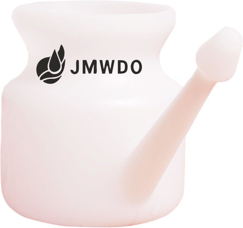 JMWDO Plastic White Neti Pot  (400 ml)