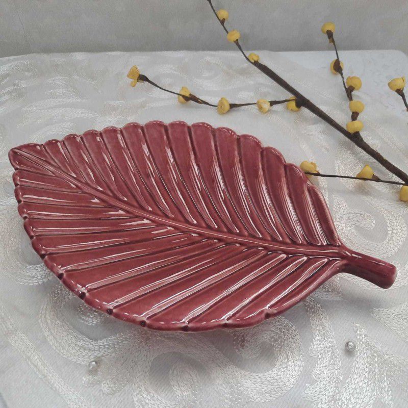 REENSclayhouse Ceramic Decorative Platter  (Pink)