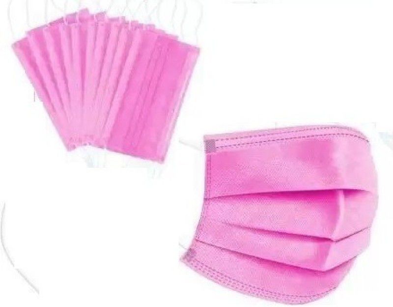 Ark9999 Mask Pink 3Ply 3Layers Pack of 50 C2
