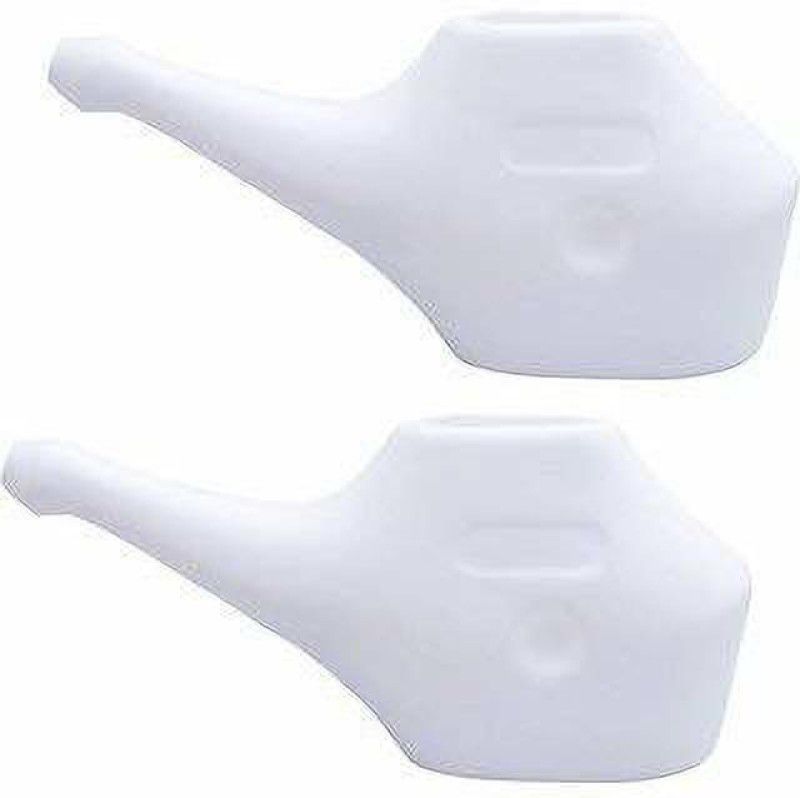 R A Products Plastic White Neti Pot  (250 ml)