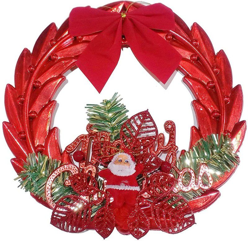 CraftVatika Christmas Wreath  (Pack of 1)