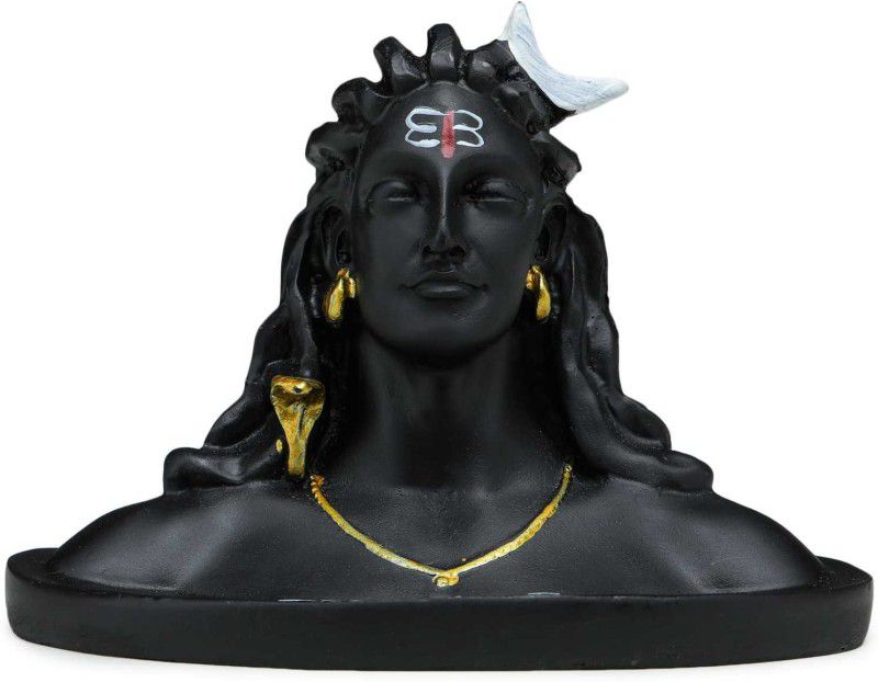 SP TRADER Handicrafts Adiyogi Lord Shiva Shankar Idol for Home Decor, Gift & Pooja  (1 Adiyogi Statue)