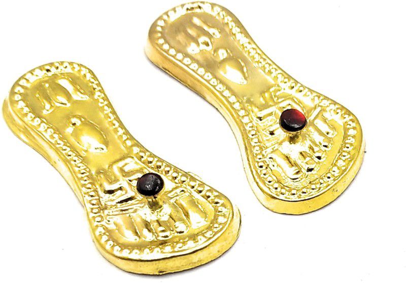 Raviour Lifestyle Laxmi Religious Footprint  (Brass)