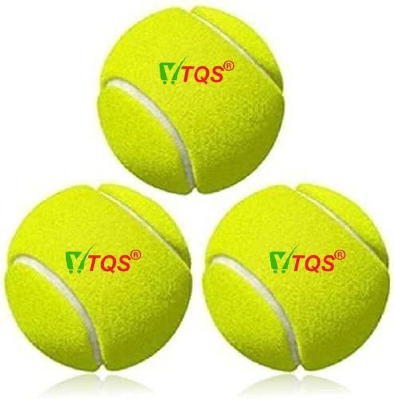 TQS Rubber Cricket Tennis Ball for Practice Pack of (1)